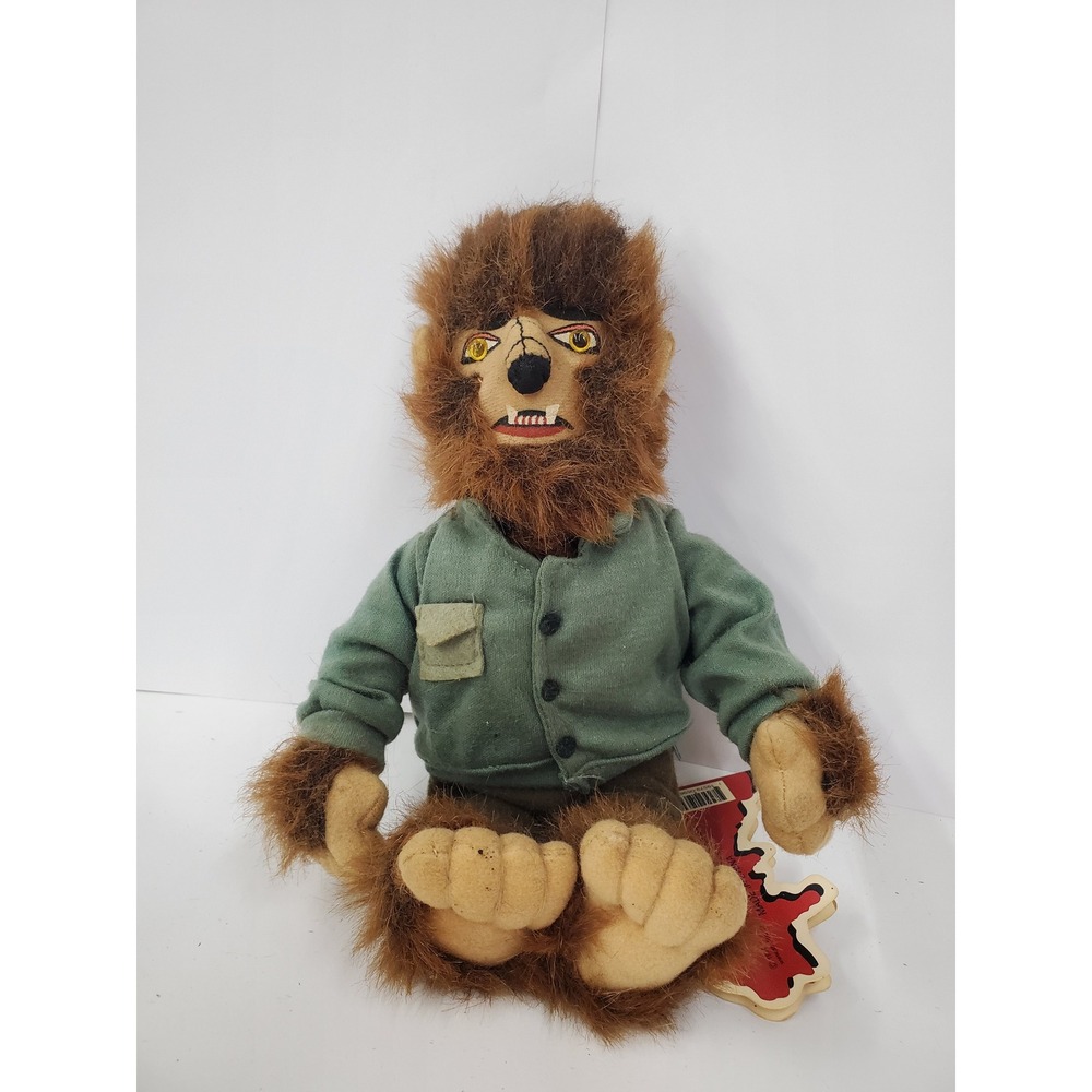 Vntg. 1999 Universal Studios Monsters The Wolf Man Plush Stuffins CVS Exclusive